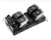 Кнопки Склопідйомника  Audi A6 2010-,A7 2011-,Q3 2011- Chromowany  Виробник NTY EWS-AU-037 номер OE 4GD959851B