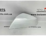Крышка зеркала левая белая Tesla Model S Plaid, 1622235-00-A
