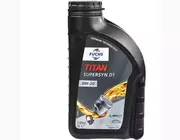 Моторна олива синтетична Fuchs Titan  Supersyn D1 0W-20 1л (dexos1 tm) безкоштовна доставка по Україні