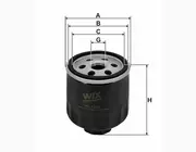 WIX Фільтр оливи 030115561AA VAG 1.4 1.6 16V бензин (ОР641) (Amulet, Geely 1.5) WL7203 безкоштовна доставка по Україні