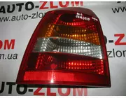 Ліхтар задній лівий для Opel Astra G 1998-04 хетчбек 13110929